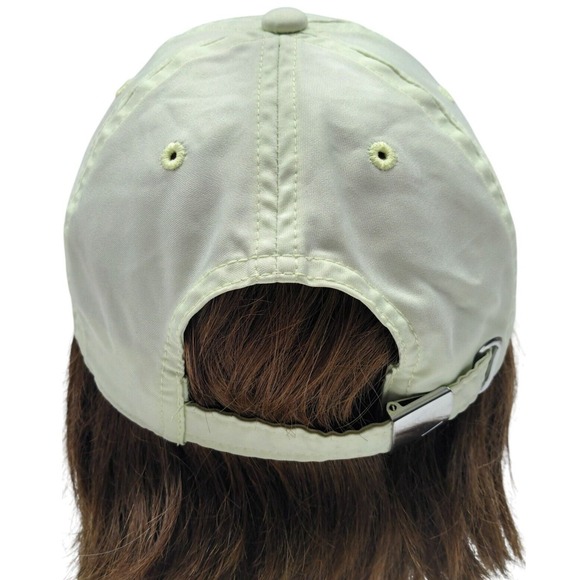 Nike Kids' Dri-FIT Unstructured Metal Swoosh Cap Vapor Green - Picture 4 of 4